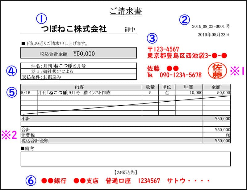 様々な画像 心に強く訴える 請求書 割引 書き方