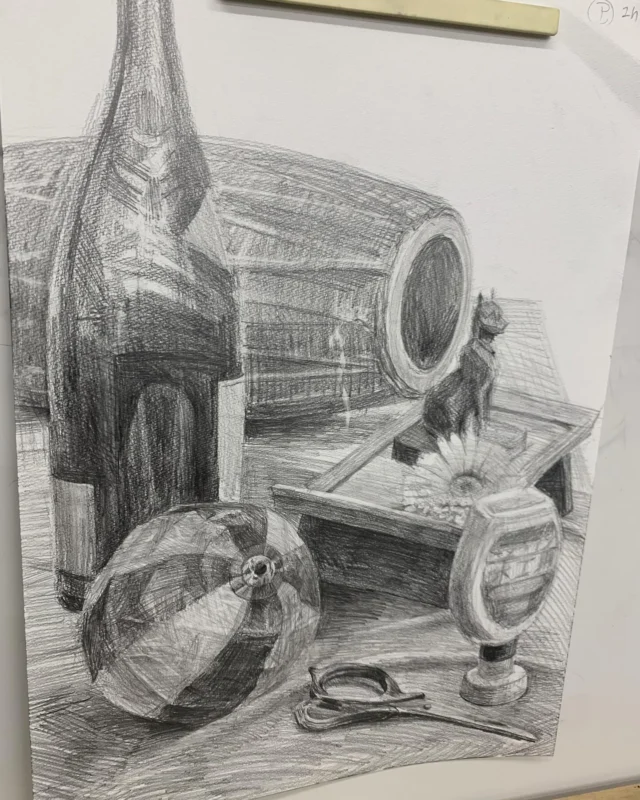 トリミングの授業
A講師のデモンストレーション、2時間経過